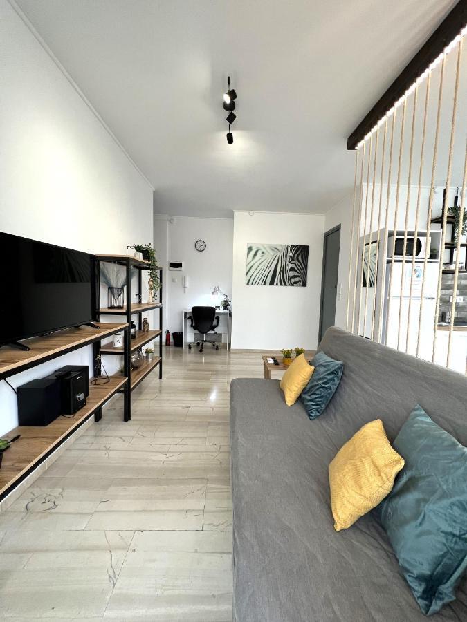 Zeus Bright & New Apartment - 25' Walk To The Acropolis Atény Exteriér fotografie